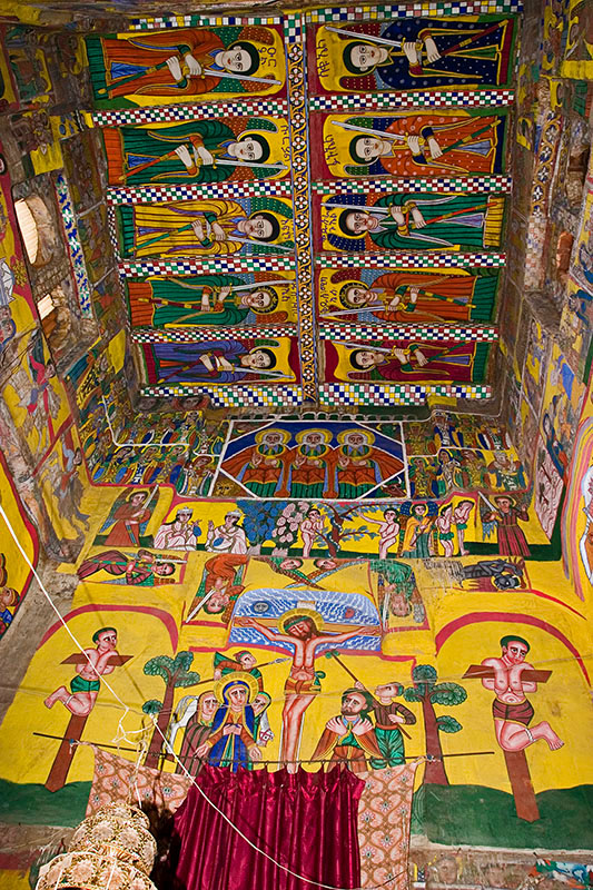 22   Enda Iyesus Church wall paintings   Axum